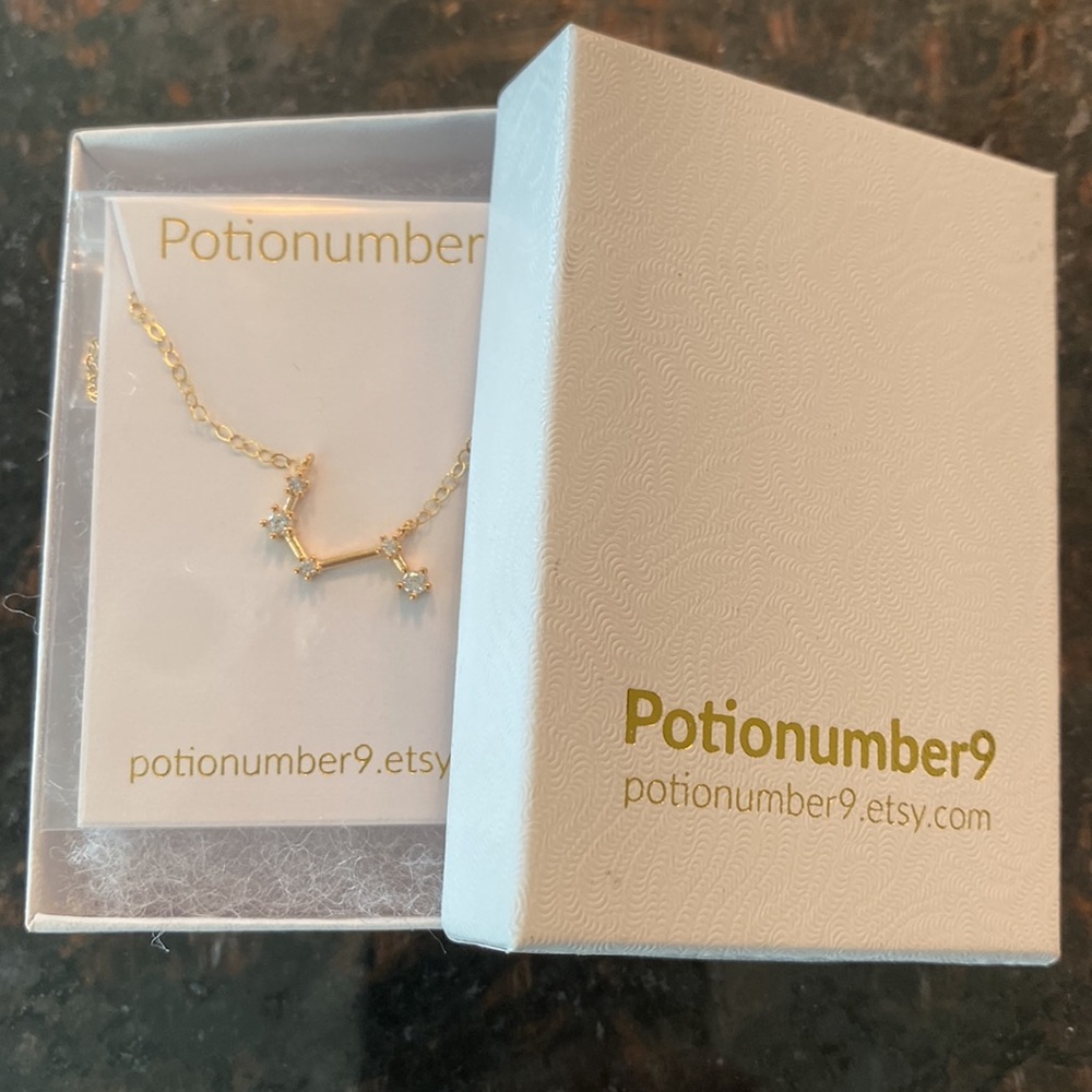Constellation necklace from Etsy - Picture 1 of 3